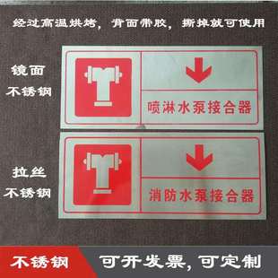 不锈钢灭火器消火栓干粉使用方法消防验厂标识牌警示牌提示牌