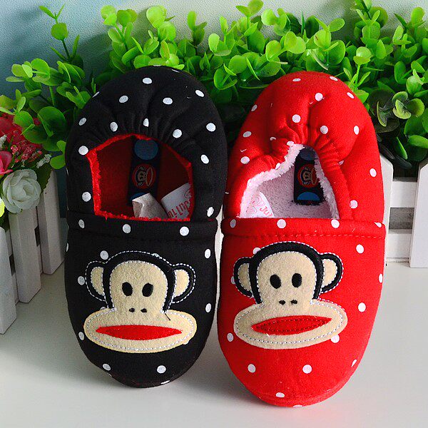 Pantoufles enfants en coton pour hiver - Ref 1035215 Image 1