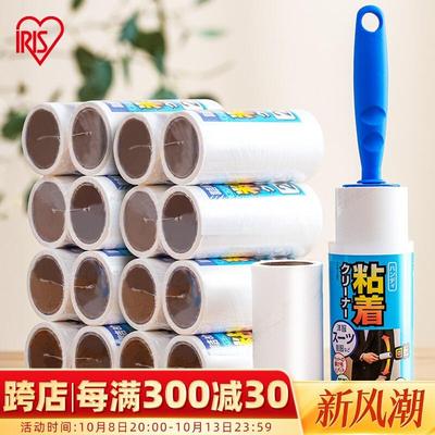 爱丽思粘尘纸滚刷粘毛器替换装