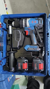 正品东成大扭力冲击锂电钻03-13