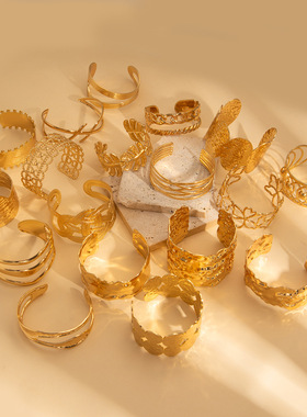 Cross border irregular fashion retro bracelet for women 手饰