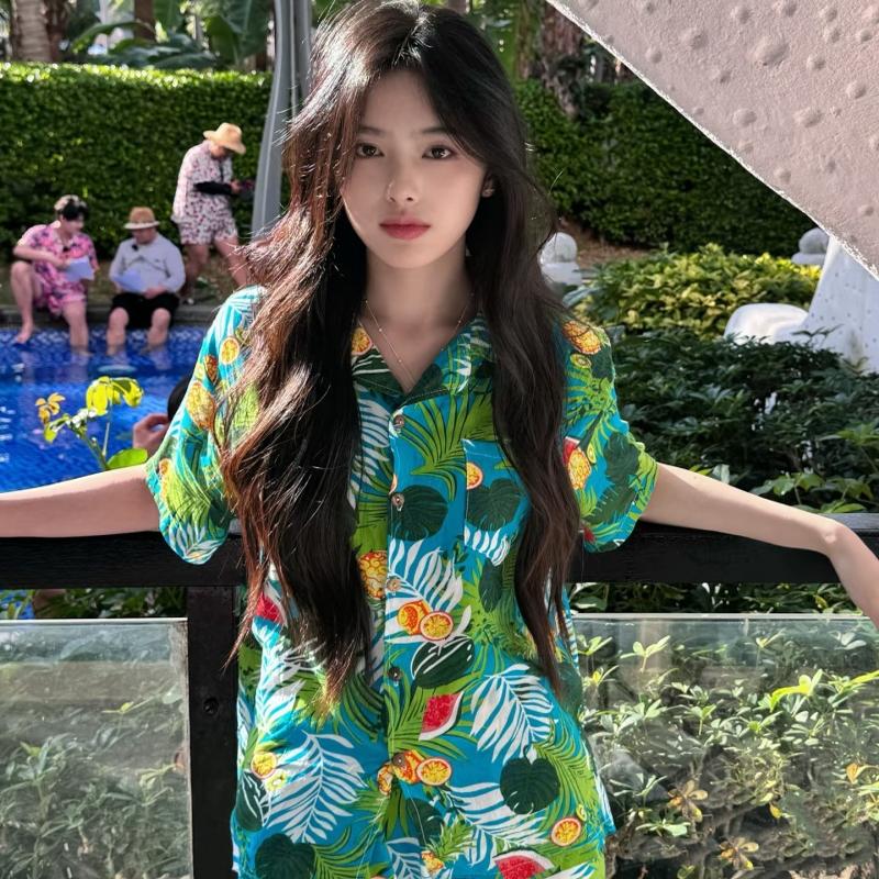 夏季沙滩套装海南岛服