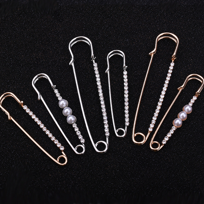 包邮原创毛衣开衫女闪亮大别针