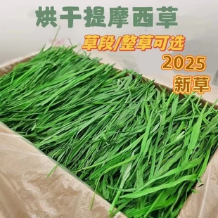2025頭茬烘干7A提摩西草段兔子龍貓荷蘭豬干草北提草飼料毛重1kg