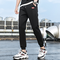 潮流休閒長褲外穿百搭潮流九分褲