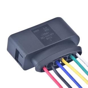 适配大众奥迪A4L A6L Q5捷达汽油泵油泵 燃油泵总成线束插头接头