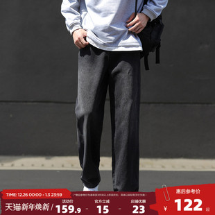 美式 男牛仔裤 阔腿直筒裤 宽松水洗高街潮流时尚 子 唐狮25春季 裤 新款