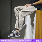 薄款 全棉直筒裤 宽松长裤 唐狮2026春夏季 裤 男士 工装 子潮牌 休闲裤