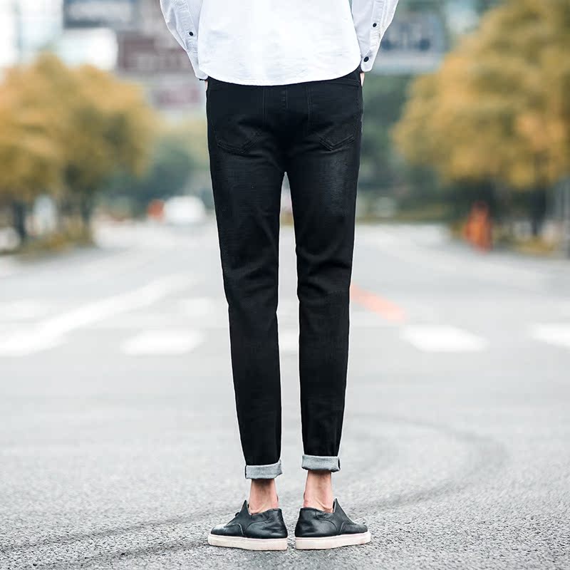 Jeans pour jeunesse pieds Slim TONLION - Ref 1461685 Image 4