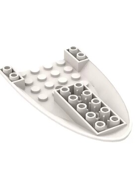 国产积木兼容乐高87615玩具跨境MOC飞机尾顶部6x10小颗粒积木散件