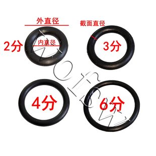 6分工业阀门O圈密封圈气阀耐高压O型圈丁青橡胶圈耐磨小皮圈