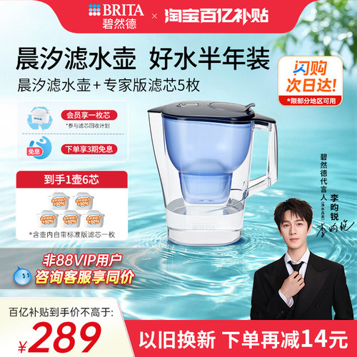 碧然德家用去水垢净水器滤水壶
