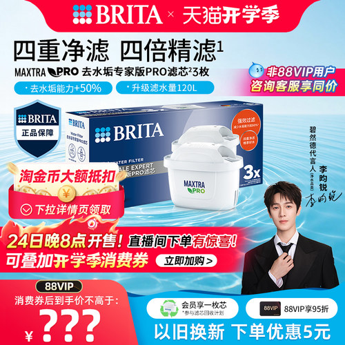 碧然德Brita滤芯去水垢家用