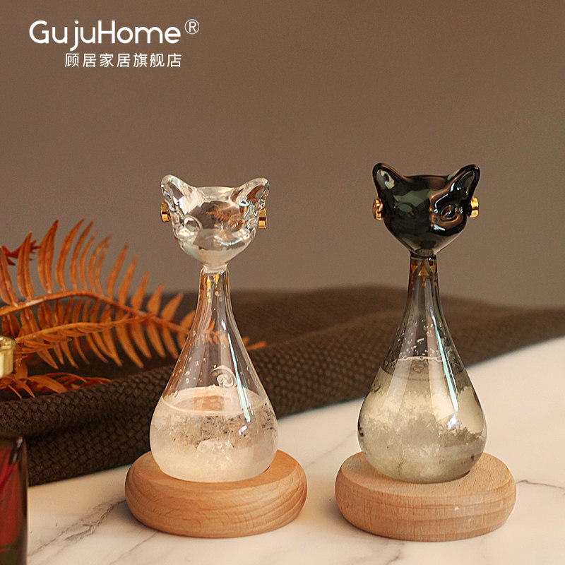 安德森猫天气预报风暴瓶摆件生日礼物结婚送男女生精致创意礼物,节庆用品/礼品,天气瓶/风暴瓶,淘宝优惠券,粉丝福利购,淘宝优惠卷