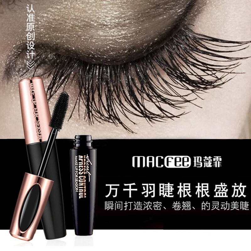 MACFEE Plentiful membrane force 4D Mascara Lengthening Thick Curl waterproof Haloin the Makeup/Perfume/Beauty tools , Mascara/Eyelash growth medium  category - from Buy2taobao.com to provide professional Taobao agent buy service