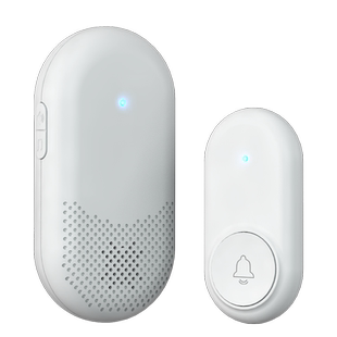 门铃无线家用免插电超远距离大音量不插电一拖二三电池款电子门钟