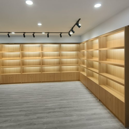 产品展示柜烟酒茶叶陈列架生态板