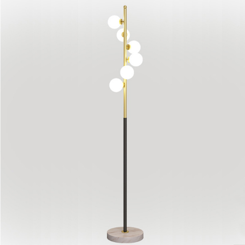 后现代北欧设计师客厅玻璃球落地灯创意样板房书房酒店会所卧室灯