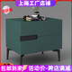 北欧轻奢烤漆床头柜现代简约抽屉柜储物柜时尚 多功能收纳柜定制