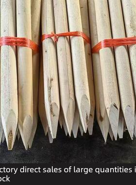 工地测量测绘放样木桩果树拉枝固定桩地插工程尖头木棍立柱清仓