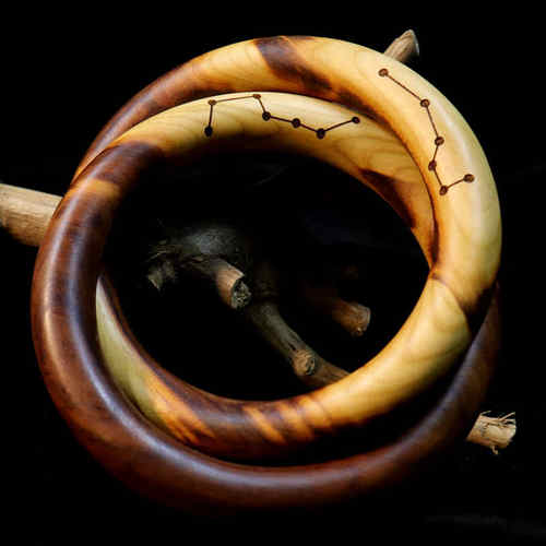 雷聚乾坤圈整木雕刻枣木桃木