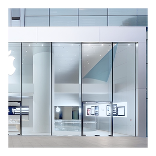 不影响采光！双向透视隔热膜商铺店面防晒防紫外线透明玻璃贴膜