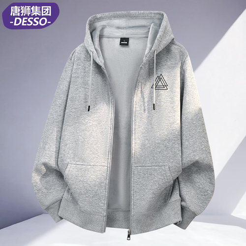 唐狮DESSO美式印花连帽卫衣
