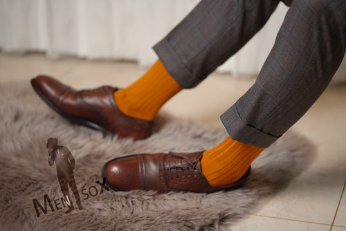 断码 viccel纯色长筒袜土耳其男士棉袜正装及膝丝光棉袜透气