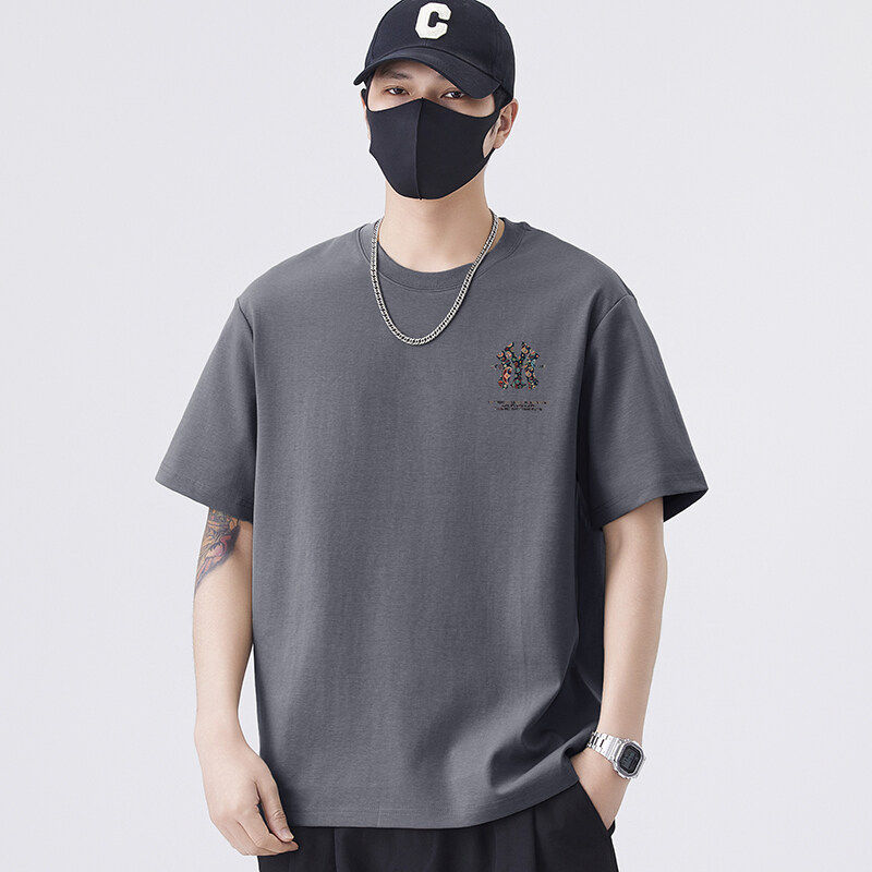 2025新款短袖t恤男士潮流圆领抽象印花半袖衫6077P26，商品下架区商品下架区，星座210A（原D326A）