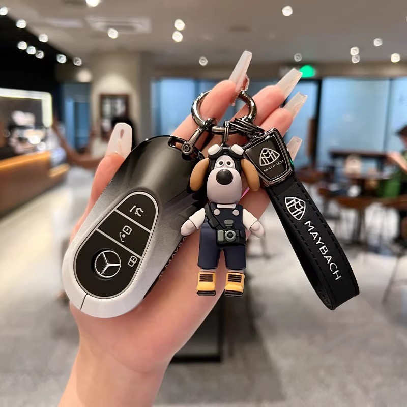 适用迈巴赫钥匙套s480奔驰s级