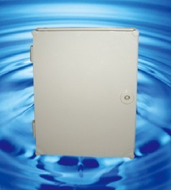 灰色塑料密封箱 防水接线盒 防尘箱 防水箱 PI30等级200X300X160