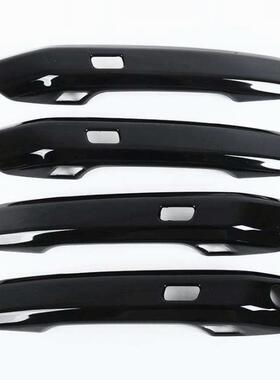 适用于17-24款Q5L A4L A5车门拉手装饰壳改装黑色门把手改装盖贴