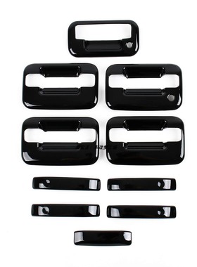 适用于09-14款猛禽F150拉手门碗车门把手盖 22款FordF150改装饰贴