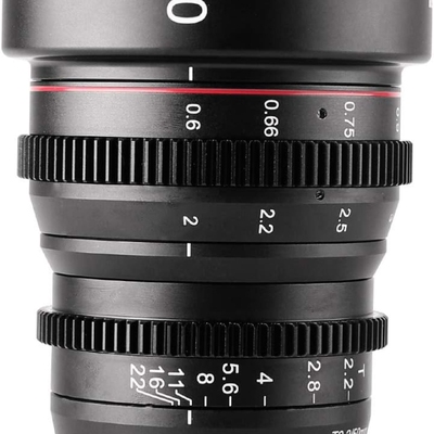 50mm定焦M43卡口电影镜头