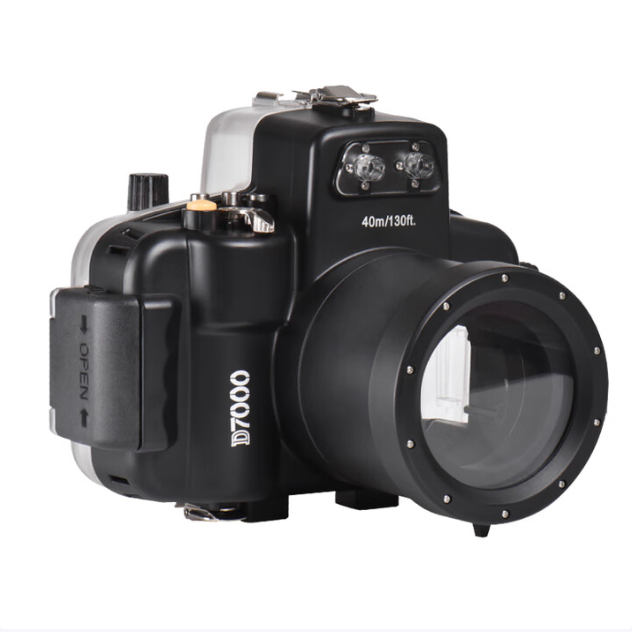 Seafrogs D7000相机防水壳适配尼康D7000相机专业水下深潜40米