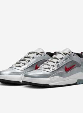 Nike耐克运动鞋男2025新款银灰色低帮板鞋休闲时尚极简HF3062-001