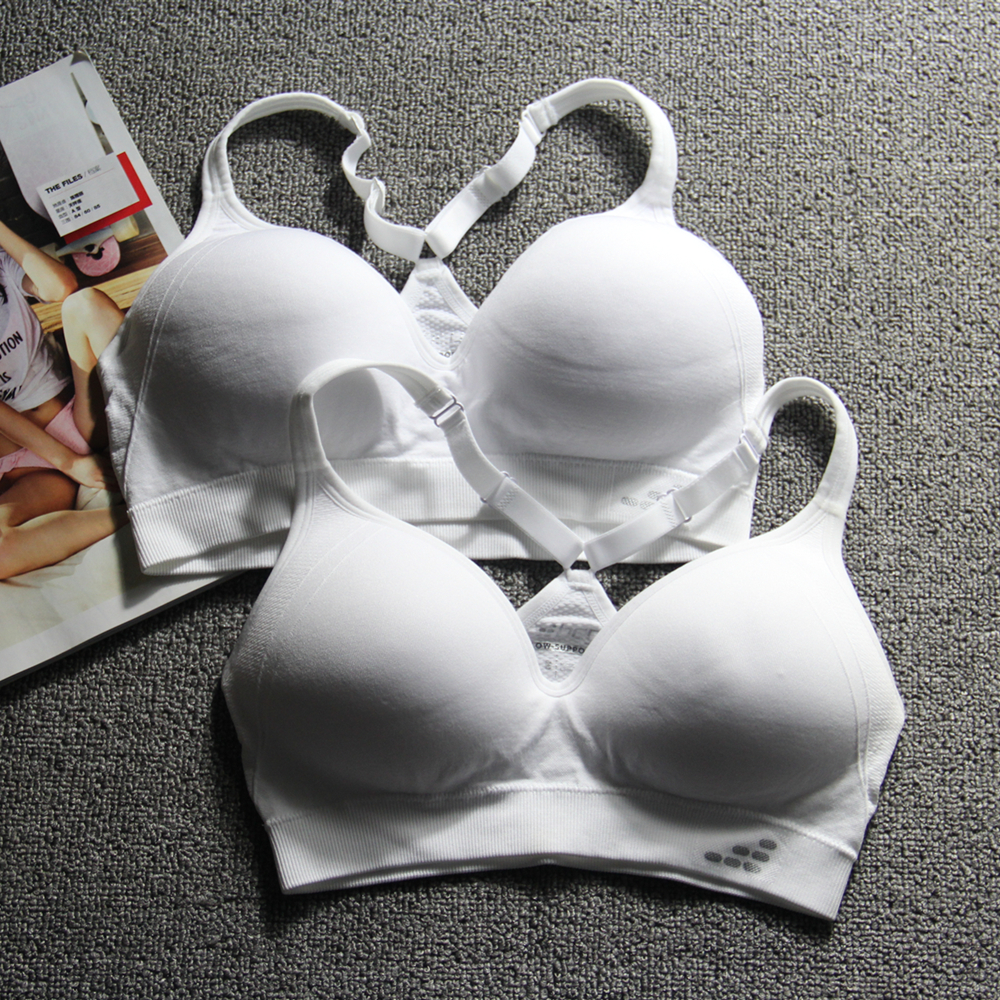 欧美一体杯运动瑜伽文胸