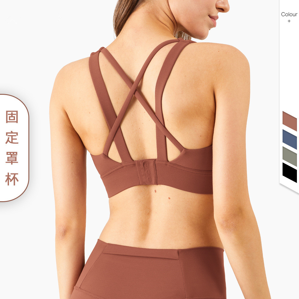 高强度运动搭扣收副乳固定胸垫