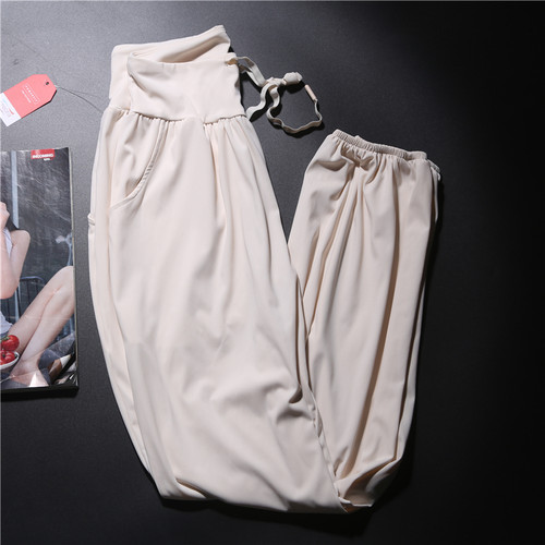 薄款瑜伽长裤透气速干跑步宽松女