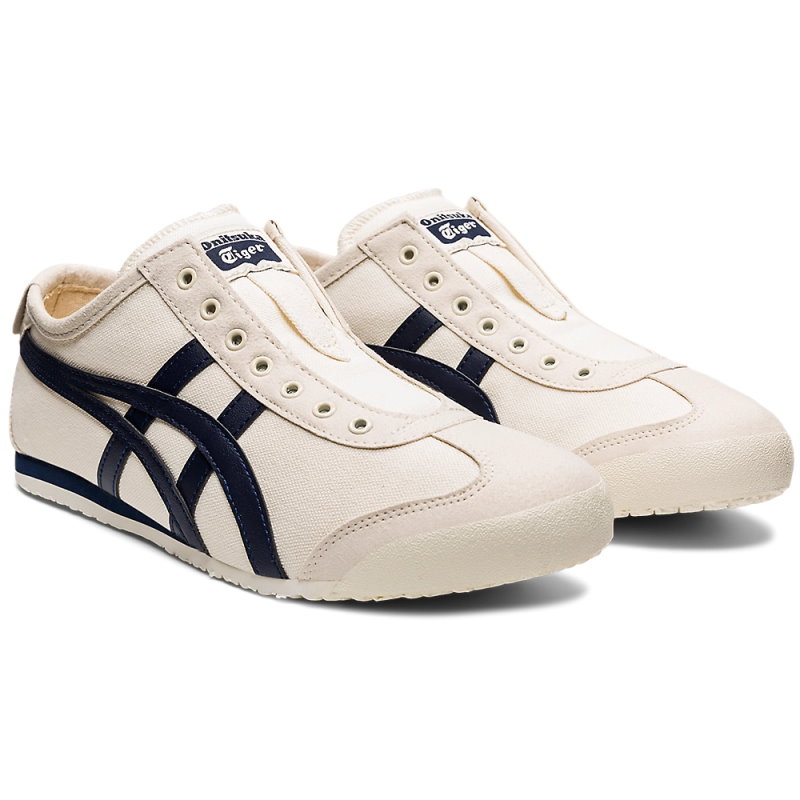 日本代购 Onitsuka Tiger 鬼塚虎帆布一脚蹬休闲鞋 1183A360.205图片