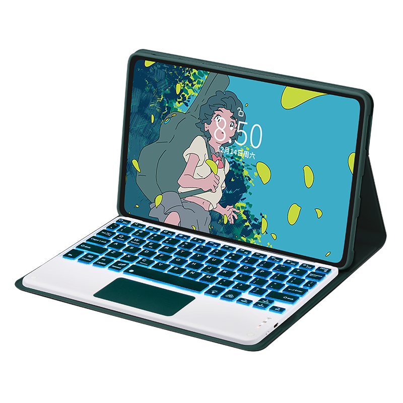 适用vivo Pad5 Pro蓝牙键盘保护套13英寸平板电脑iQoo Pad保护壳vivo pad3/2 12.1触控鼠标 SE 软壳防摔皮套