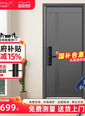 WL王力防盗门家用入户门进户门定制农村自建房大门子母门P601