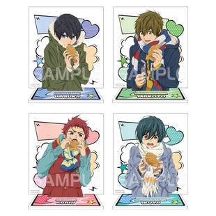 星河动漫 Free鲷鱼烧系列七濑遥橘真琴桐岛郁弥摆件 立牌周边