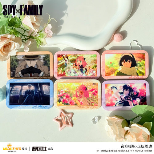 漫玩社 间谍过家家 劳埃德 约尔 阿尼亚 场景系列 徽章动漫周边