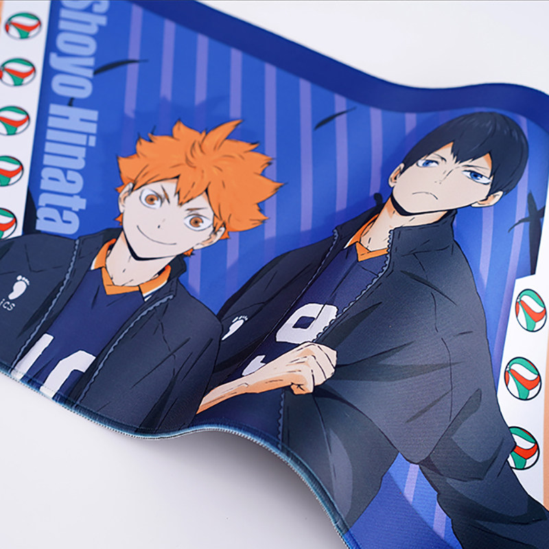 排球少年官方正版周边鼠标垫动漫二次元创意电脑桌面大号电竞桌垫