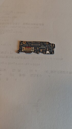 小米6X尾插小板小米6X送话器原装手机USB数据充电接口