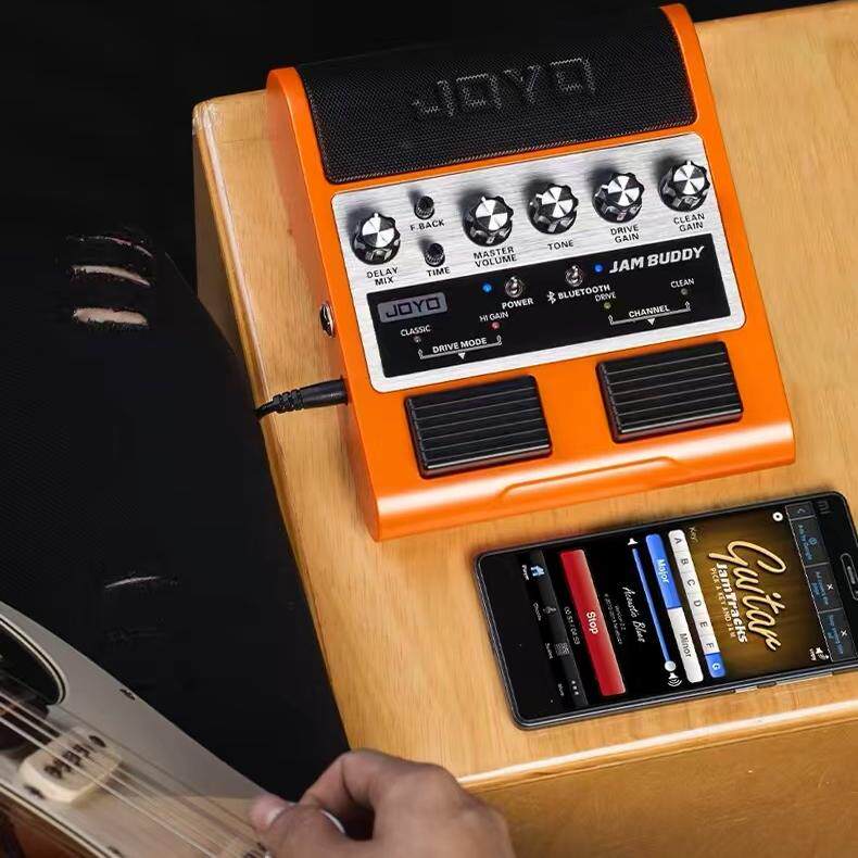 joyo卓乐双通道踏板式吉他效果器音箱便携可充电蓝牙音响