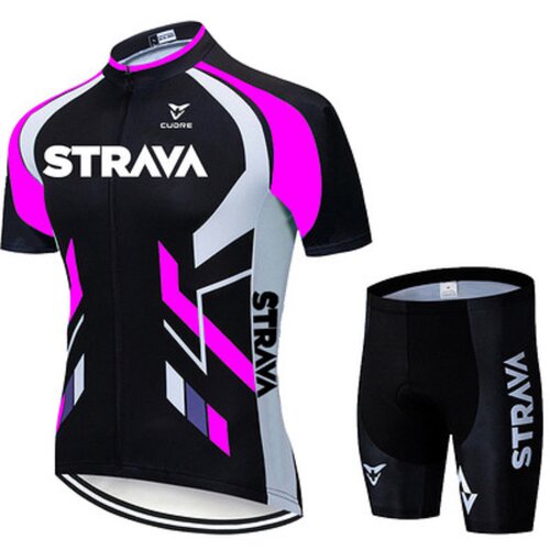 夏季短袖骑行服STRAVA男女