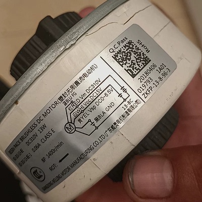 适合奥克斯电机ZWK465A0800001通用RD-310-13-8E RD-310-13-8E-1