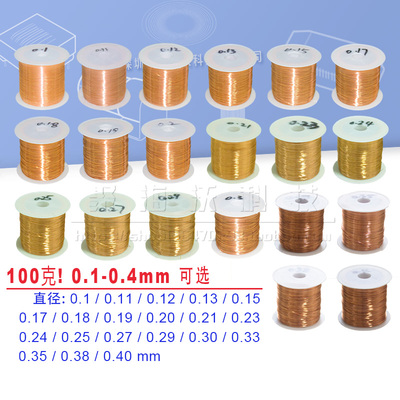 漆包线铜径聚氨酯直焊1卷100克